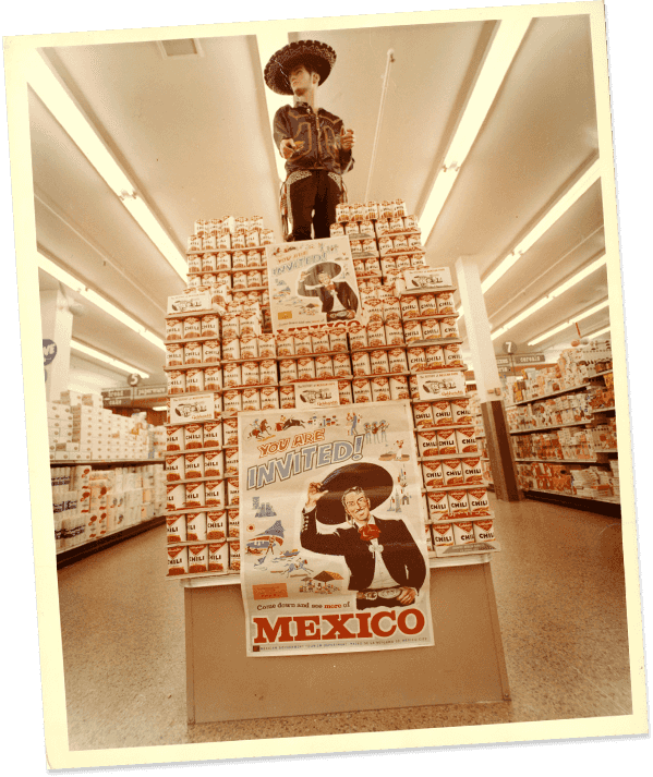 endcap marketing: You are invited to Mexico