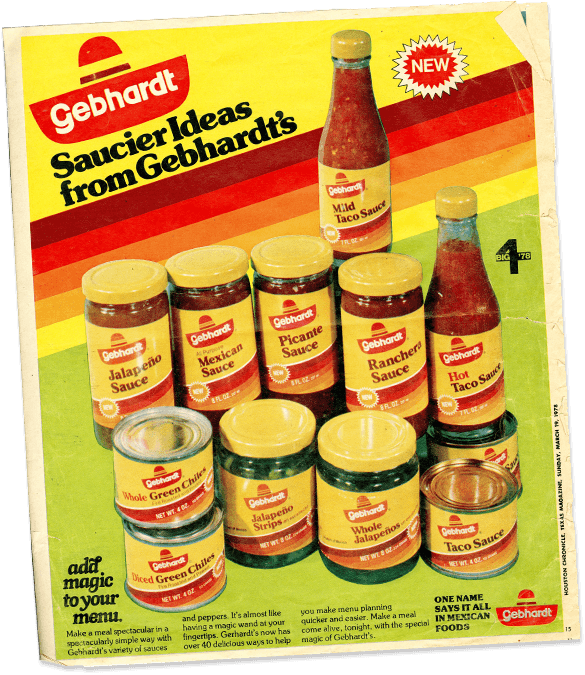 Cebhardt chili sauces